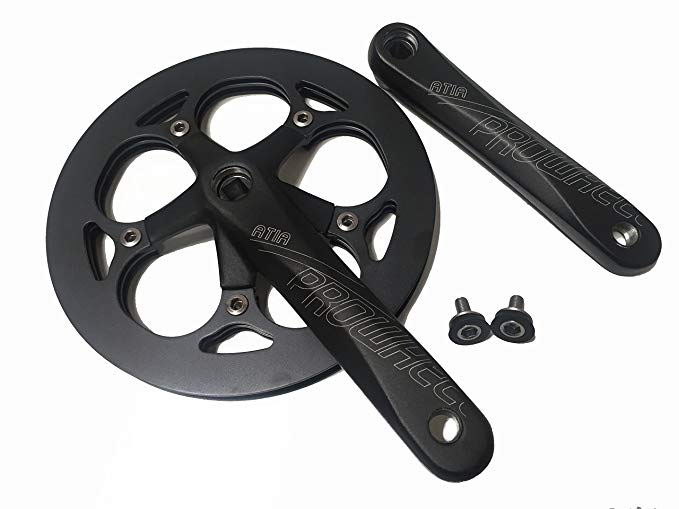 Prowheel ATIA 52T Forged Crankset with mounting screws